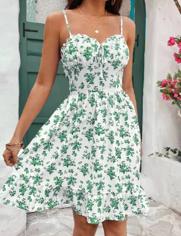 Rochie scurta SHEIN, alb