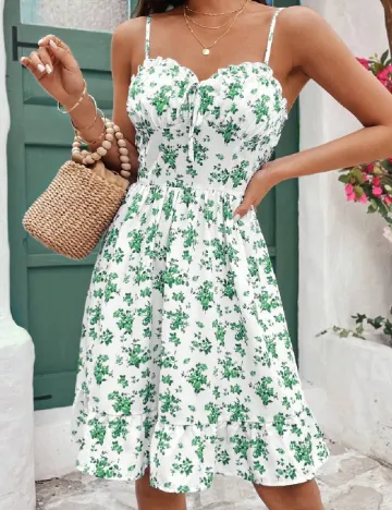 Rochie scurta SHEIN, alb