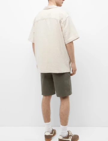 Pantaloni scurti Pull&Bear, kaki