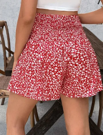 Pantaloni scurti SHEIN Maternity, rosu