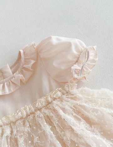 Rochie Shein Kids, crem