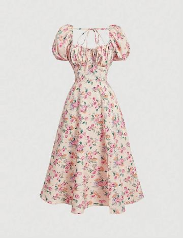 Rochie medie SHEIN CURVE, floral print