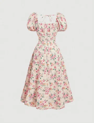 Rochie medie SHEIN CURVE, floral print