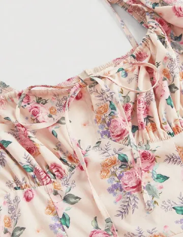 Rochie medie SHEIN CURVE, floral print