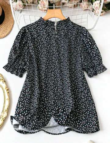 Bluza SHEIN CURVE, negru