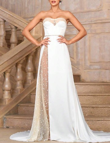 Rochie lunga SHEIN, alb