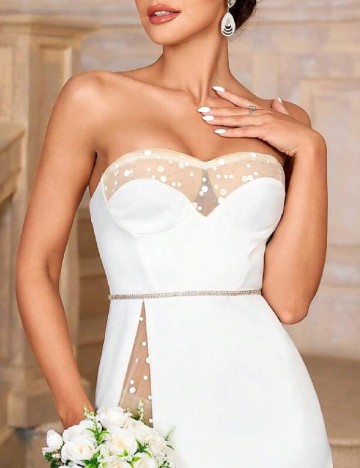 Rochie lunga SHEIN, alb