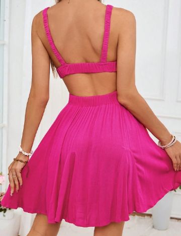 Rochie scurta SHEIN, roz