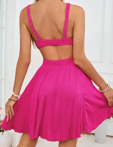 Rochie scurta SHEIN, roz
