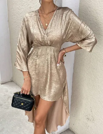 Rochie scurta SHEIN, crem