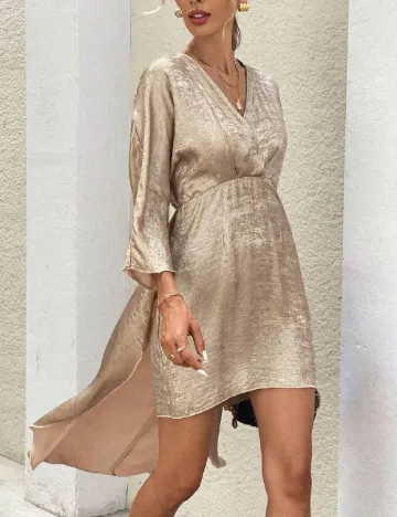 Rochie scurta SHEIN, crem