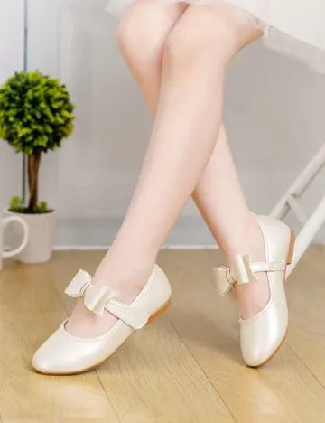 Pantofi Shein Kids, bej