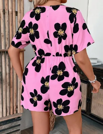 Salopeta SHEIN CURVE, roz