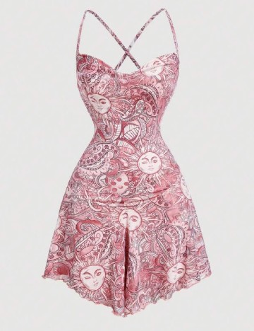 Rochie scurta SHEIN, roz