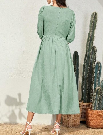 Rochie medie SHEIN, verde