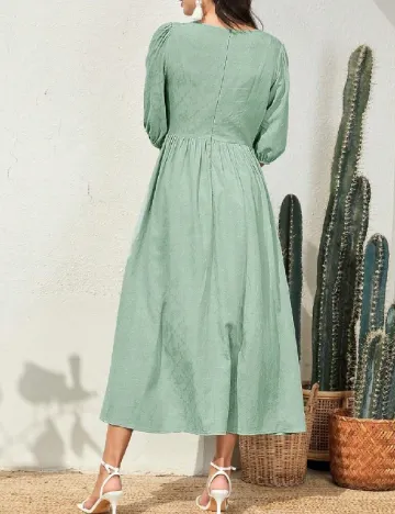 Rochie medie SHEIN, verde