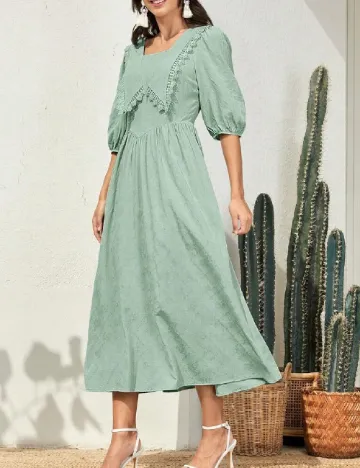 Rochie medie SHEIN, verde