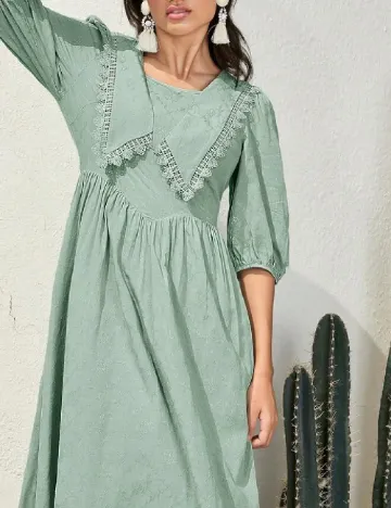 Rochie medie SHEIN, verde