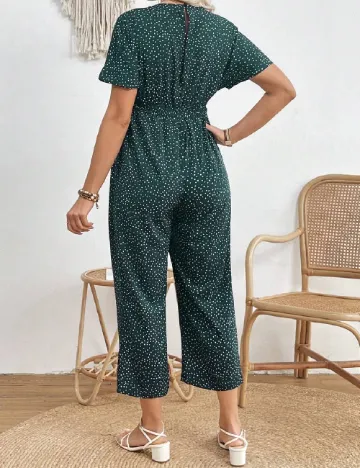 Salopeta SHEIN Maternity, verde