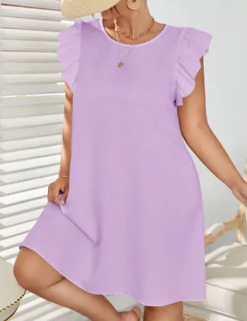 Rochie scurta SHEIN CURVE, mov