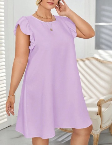 Rochie scurta SHEIN CURVE, mov