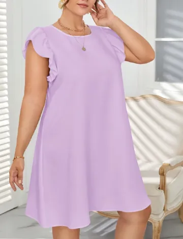 Rochie scurta SHEIN CURVE, mov