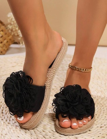 Slapi SHEIN, negru