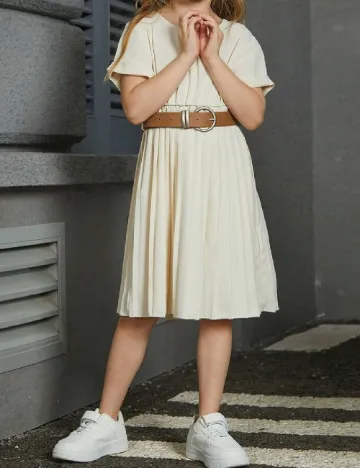 Rochie Shein Kids, crem