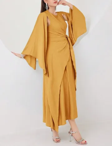 Rochie medie SHEIN, galben