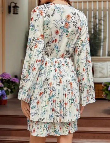 Rochie scurta SHEIN, floral print