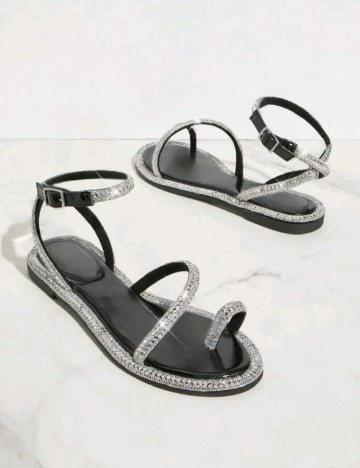 Sandale SHEIN, negru