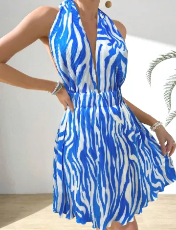 Rochie scurta SHEIN, albastru