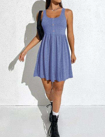 Rochie scurta SHEIN, albastru