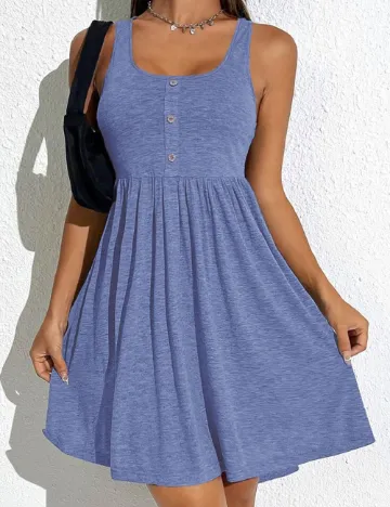 Rochie scurta SHEIN, albastru