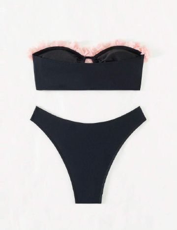 Costum de baie SHEIN, negru