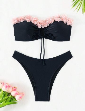 Costum de baie SHEIN, negru