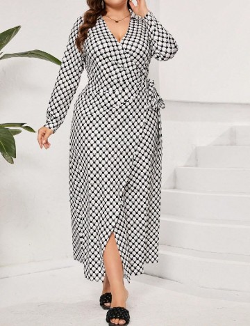 Rochie lunga SHEIN CURVE, mix culori