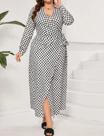 Rochie lunga SHEIN CURVE, mix culori