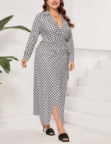 Rochie lunga SHEIN CURVE, mix culori