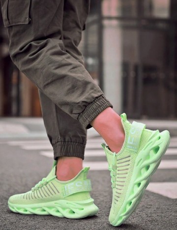 Adidasi SHEIN, verde