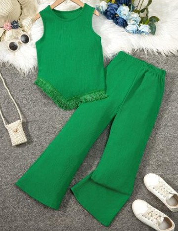 Compleu Shein Kids, verde