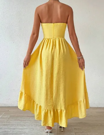 Rochie scurta SHEIN, galben