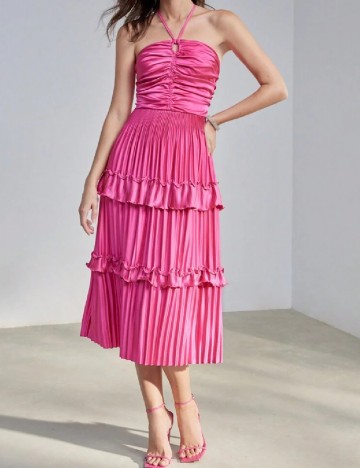 Rochie medie SHEIN, roz