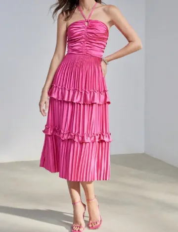Rochie medie SHEIN, roz