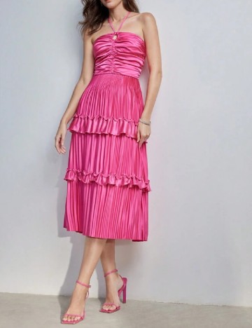 Rochie medie SHEIN, roz