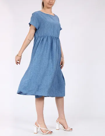 Rochie medie Emery Rose, albastru