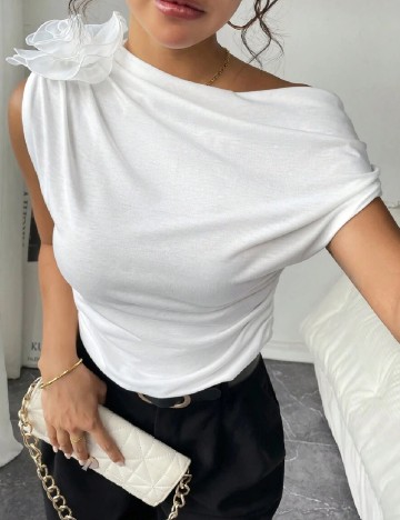 Bluza SHEIN, alb