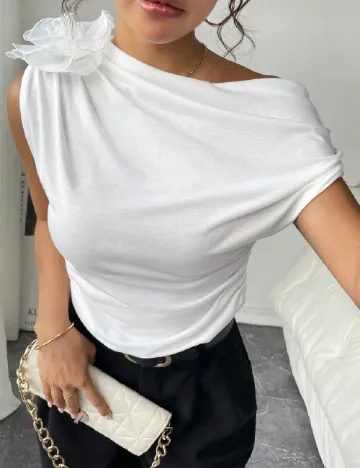 Bluza SHEIN, alb