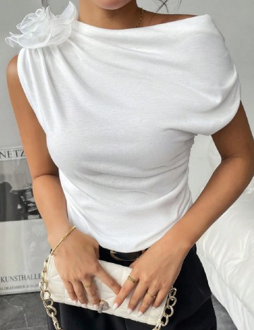Bluza SHEIN, alb