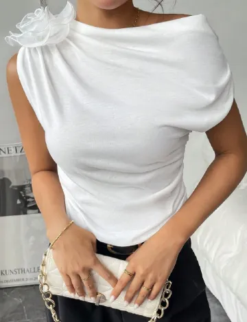 Bluza SHEIN, alb